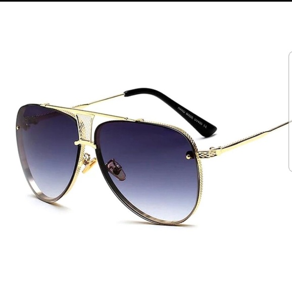 Luxury Oversized Aviators - Picture 4 of 7